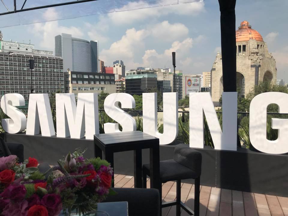 Activación de Samsung en la terraza